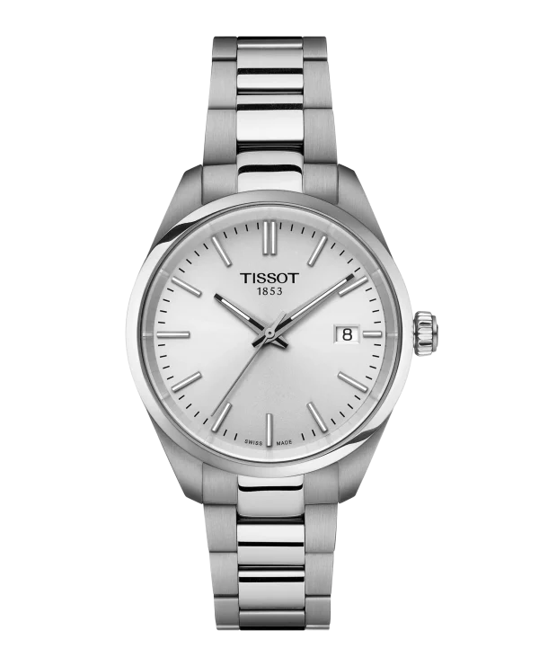 PR 100 34mm  Sølv urskive