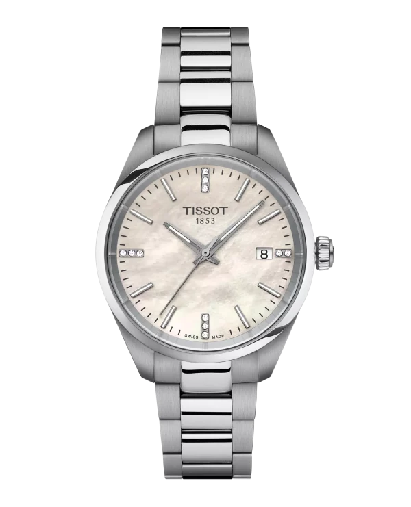 PR 100 34mm  perlemor urskive m/ diamanter