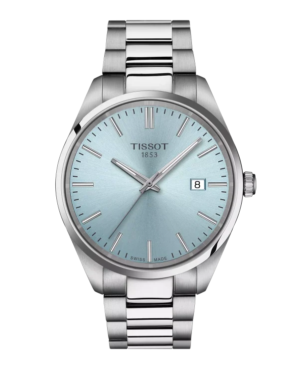 TISSOT PR 100 Ice Blue urskive