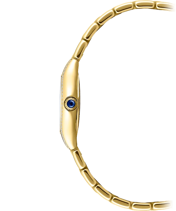 Noemia Ladies Quartz PVD gullfarget m/ Perlemor skive og diamantbezel 24mm - Bilde 2