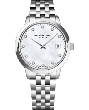 Toccata Dame  Stål 34mm perlemor urskive