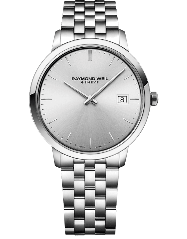 Toccata Herre 42mm Sølv skive m/ lenke