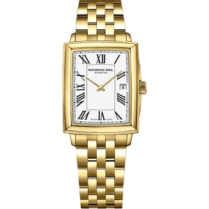Toccata Dame Rectangular  PVD Hvit