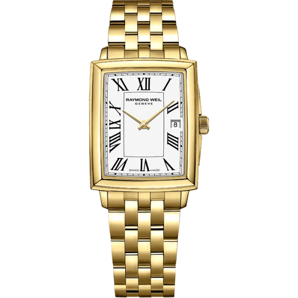Toccata Dame Rectangular  PVD Hvit