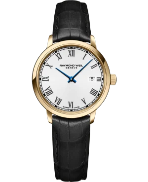 Toccata Dame PVD Gullfarget´ 29mm  m/ romertall.  Rem