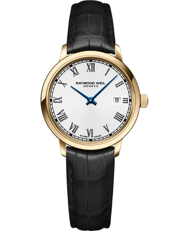Toccata Dame PVD Gullfarget´ 29mm  m/ romertall.  Rem