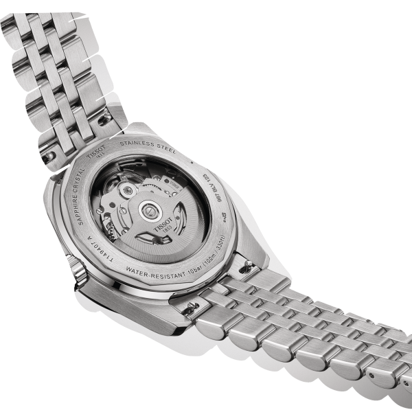 Tissot PR516 Powermatic 80 Svart urskive m/lenke 38mm - Bilde 6