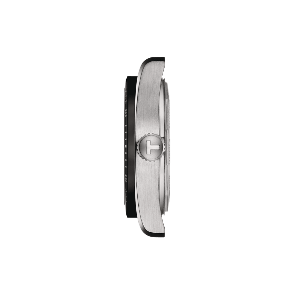 Tissot PR516 Powermatic 80 Svart skive skinnrem 38mm - Bilde 3