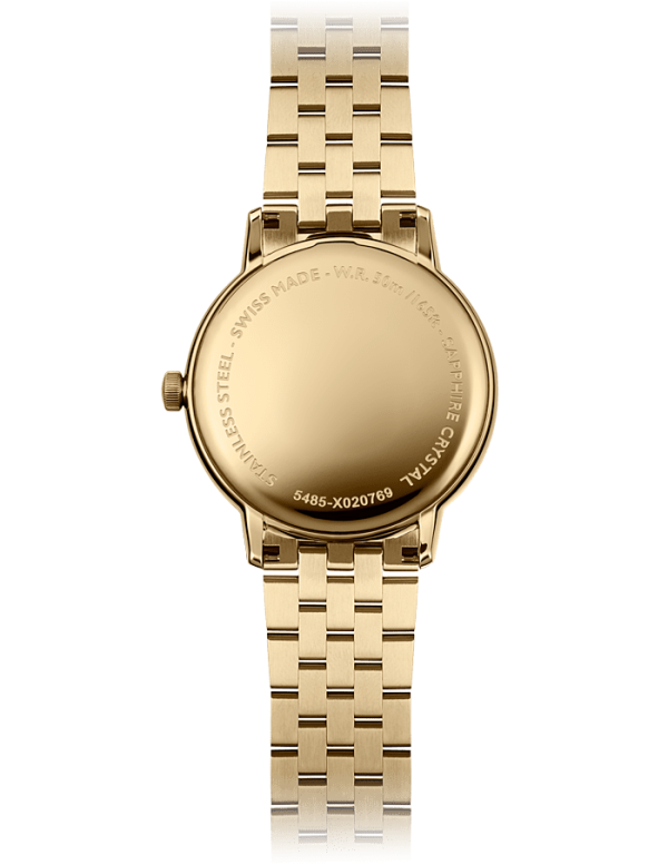 Toccata 39mm PVD gullfarget Hvit urskive m/ lenke - Bilde 3