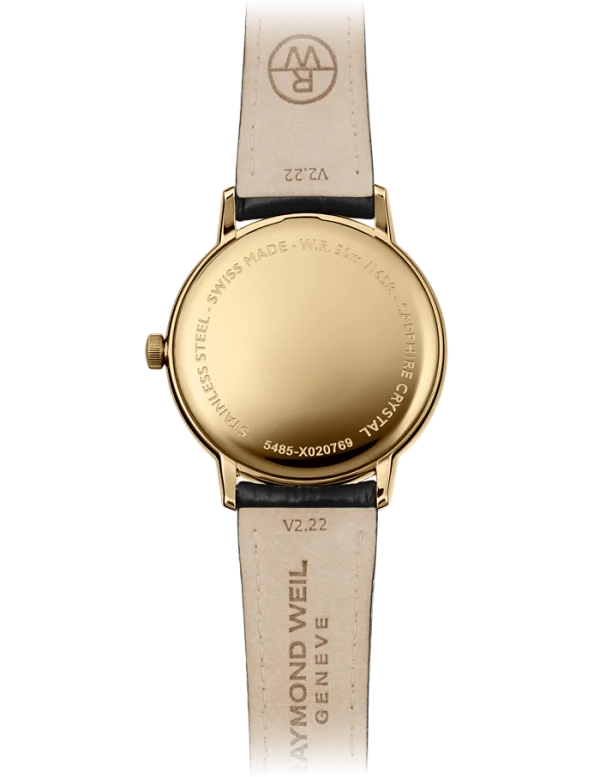 Toccata 39mm PVD gullfarget m/ rem - Bilde 3