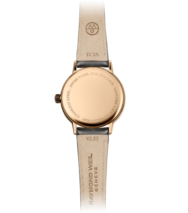 Toccata Dame Rose´ 29mm  m/ romertall. Diamantbezel. Rem - Bilde 2