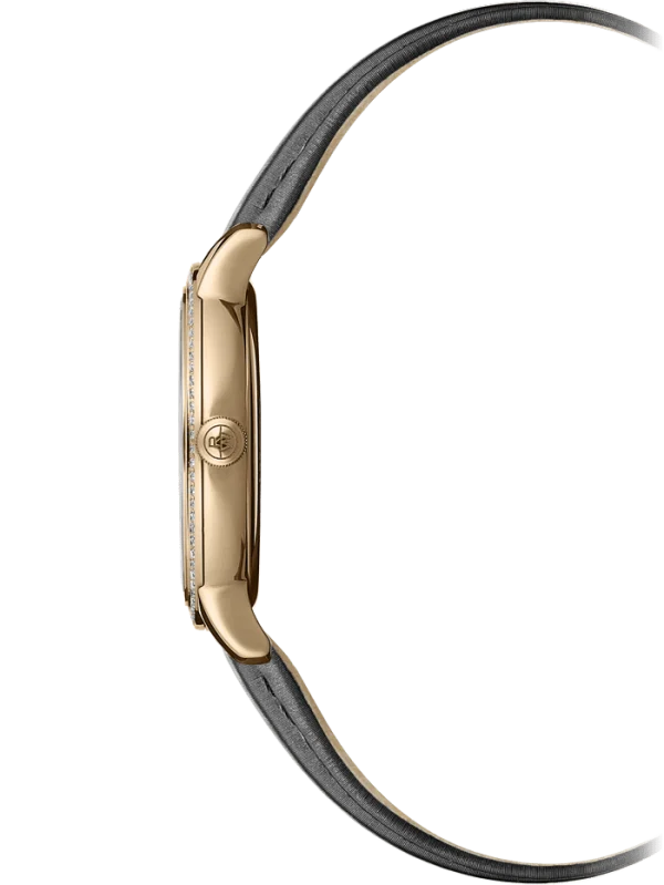 Toccata Dame Rose´ 29mm  m/ romertall. Diamantbezel. Rem - Bilde 3