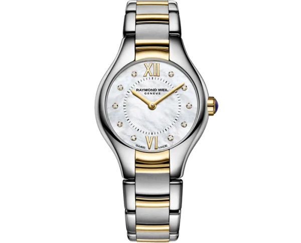 Noemia Ladies Quartz Two Tone Perlemor skive  24mm