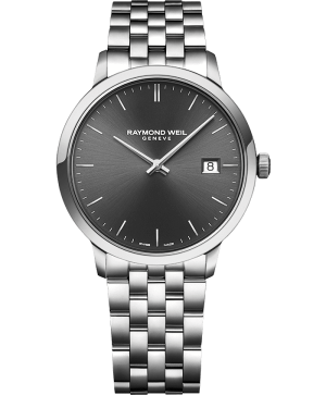 Toccata 39mm Grå skive m/ lenke