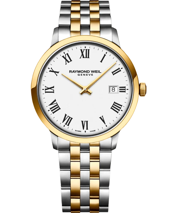 Toccata 39mm Two Tone Hvit urskive m/ lenke