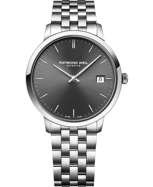 Toccata Herre 42mm Grå skive m/ lenke