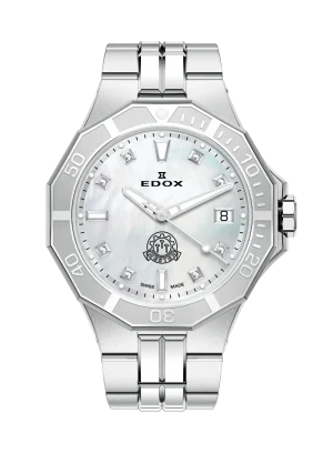 Edox Delphin Chronograph Special Edition Mesterklokke Dame
