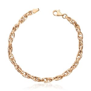 Gult gull "Old money" armbånd.