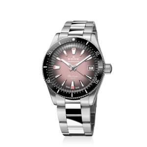 Skydiver 38mm Date Automatic Stål Rosa-grå m/ Lenke