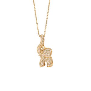 Elephant anheng/charm medium pave´