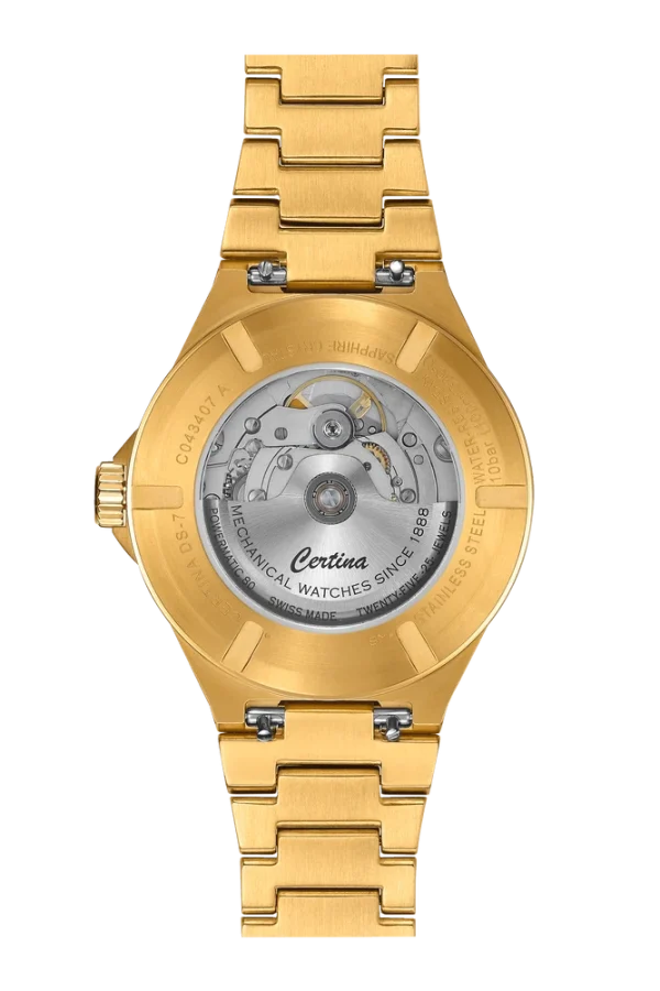 Certina DS-7 Powermatic 80 - PVD Gull - Bilde 3