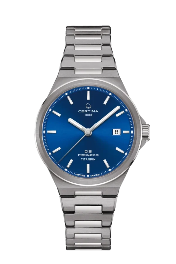 Certina DS-7 Powermatic 80 - Titan Blå
