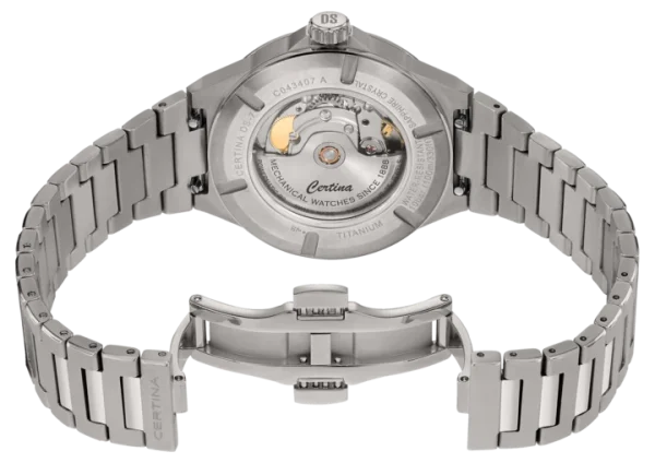 Certina DS-7 Powermatic 80 - Titan Blå - Bilde 2