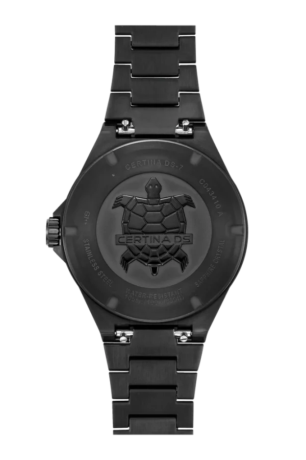 Certina DS-7 Quartz Svart PVD - Bilde 3