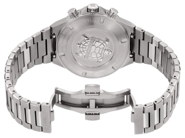 Certina DS-7 Chronograph Titan Blå - Bilde 5
