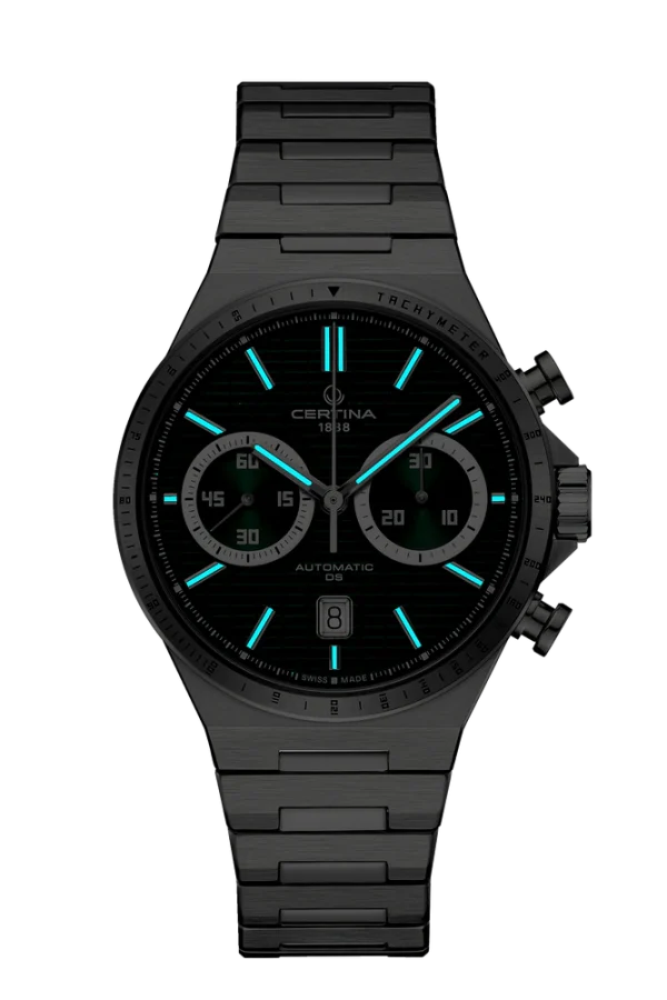 Certina DS-7 Chronograph Automatic Grønn - Bilde 3