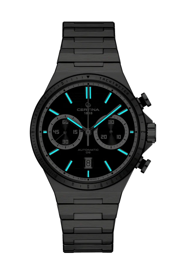 Certina DS-7 Chronograph Automatic Svart - Bilde 4