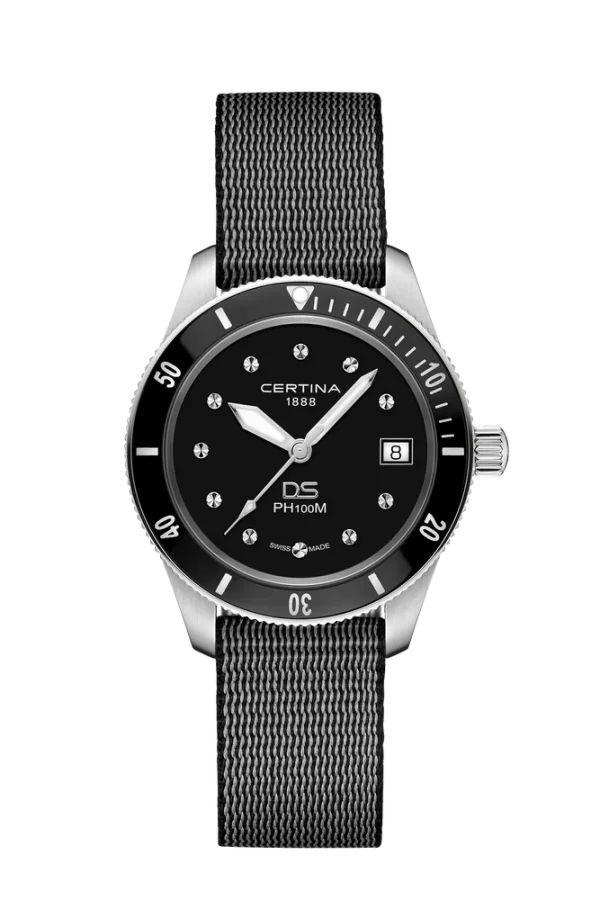 DS PH100 Lady Svart m/ textilrem