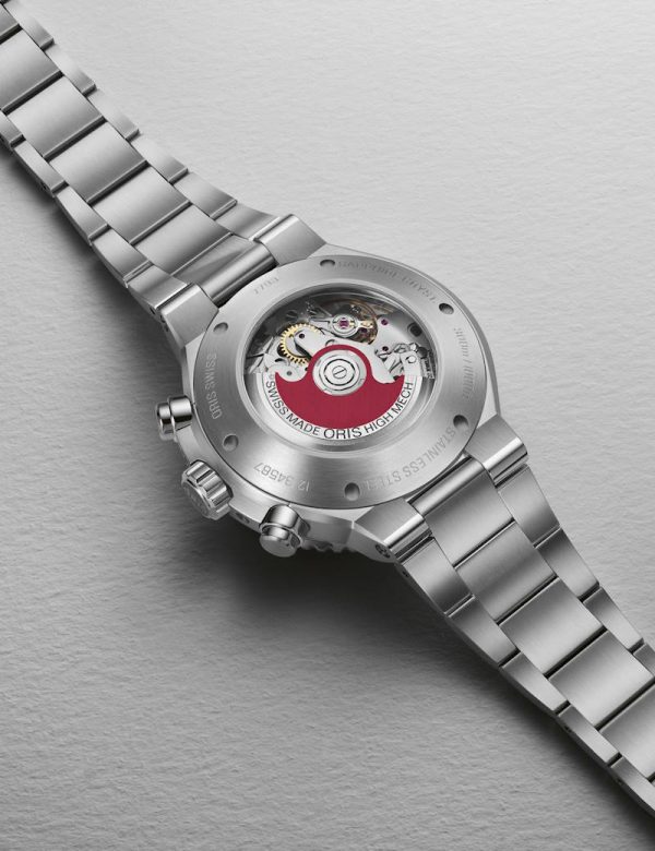 Aquis Chronograph 43,5mm Blå m/ lenke - Bilde 2