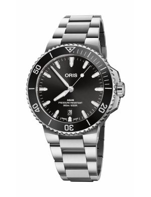Oris Aquis Date 41,5mm - Svart m/ lenke