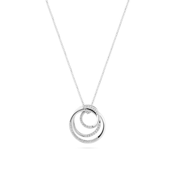 Spirale anheng sølv