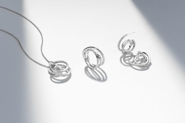 Spirale Grande ørepynt sølv - Bilde 2