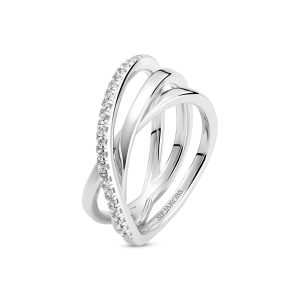 Spirale ring sølv