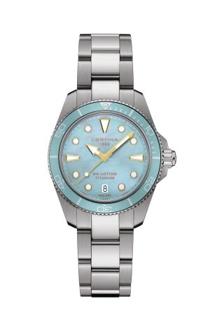 DS Action Quartz 34,5mm Titan - Ice Blue
