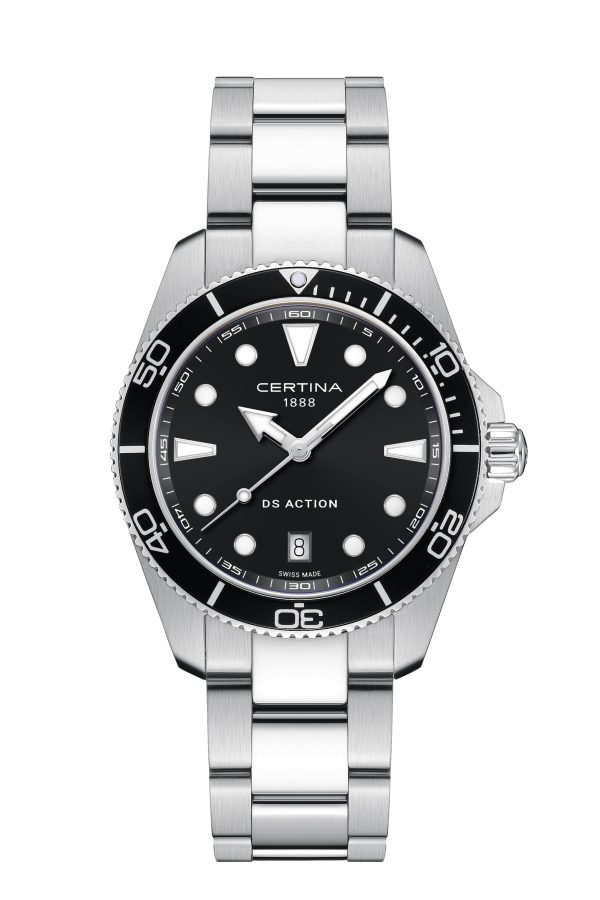 DS Action Quartz 40mm Svart