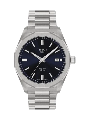 Tissot PRC 100 Solar quartz 39MM - Blå