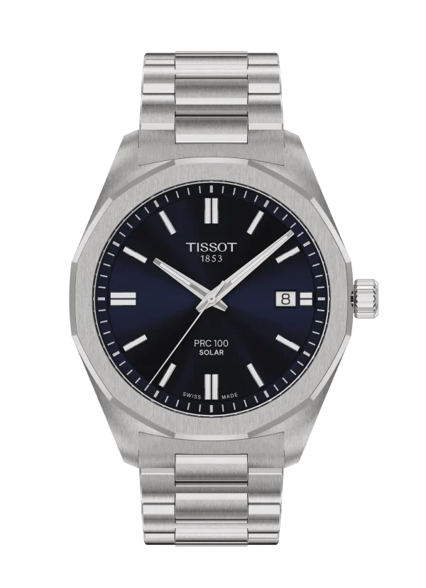 Tissot PRC 100 Solar quartz 39MM - Blå