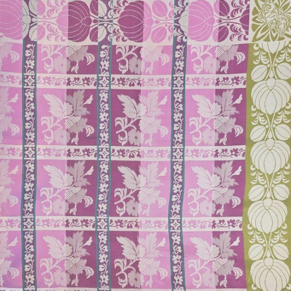 Mimmi silkeskjerf 70x70cm - Rosa/Lilla - Bilde 2