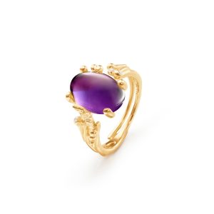 BoHo ring liten m/ Ametyst