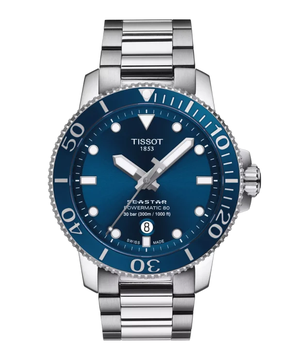 Tissot Seastar 1000 Powermatic 80 - Blå