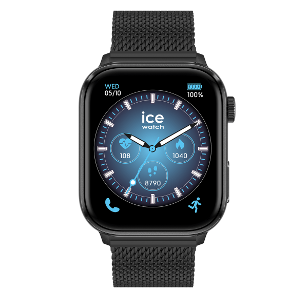 Ice Smart 3.0 Rectangular 1.78 Svart Mesh