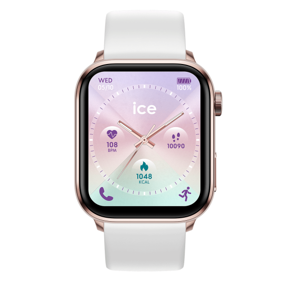 Ice Smart 3.0 Rectangular 1.78 Rose Gold -White