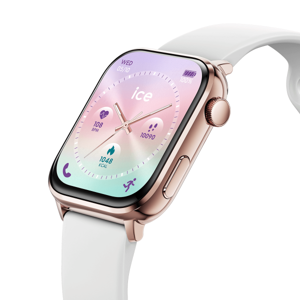 Ice Smart 3.0 Rectangular 1.78 Rose Gold -White - Bilde 3