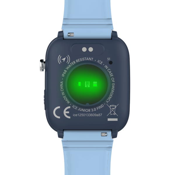 Ice Smart Junior 3.0 - Find My - Lys Blå - Bilde 2