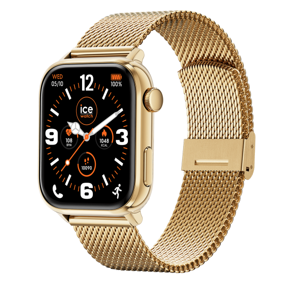 Ice Smart 3.0 Rectangular 1.78 Gold -Milanese - Bilde 2