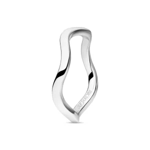 Ring Ellera Waves Pianura - Sølv